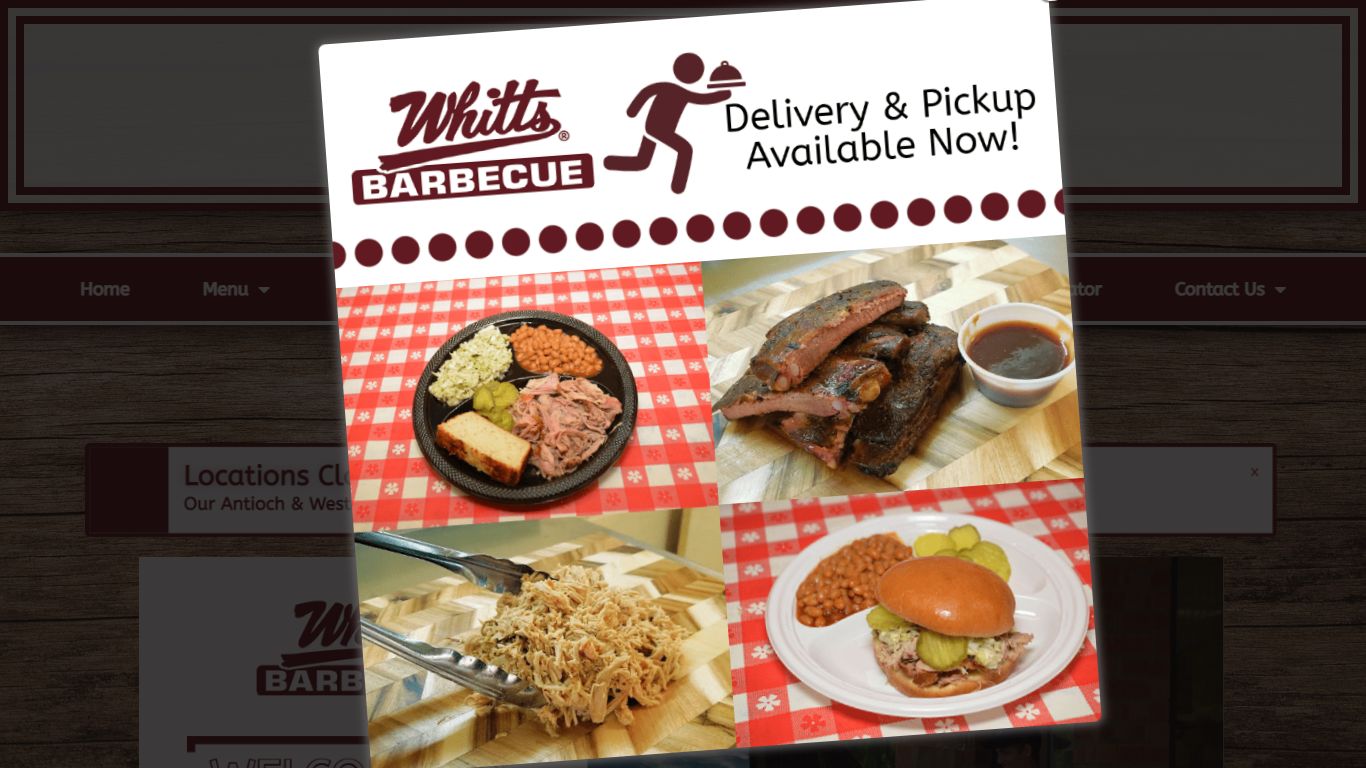 Home – Whitt's Barbecue